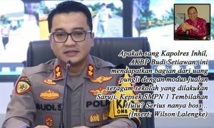 Buruknya Penegakan Hukum Tersebab Tololnya Seorang Kapolres