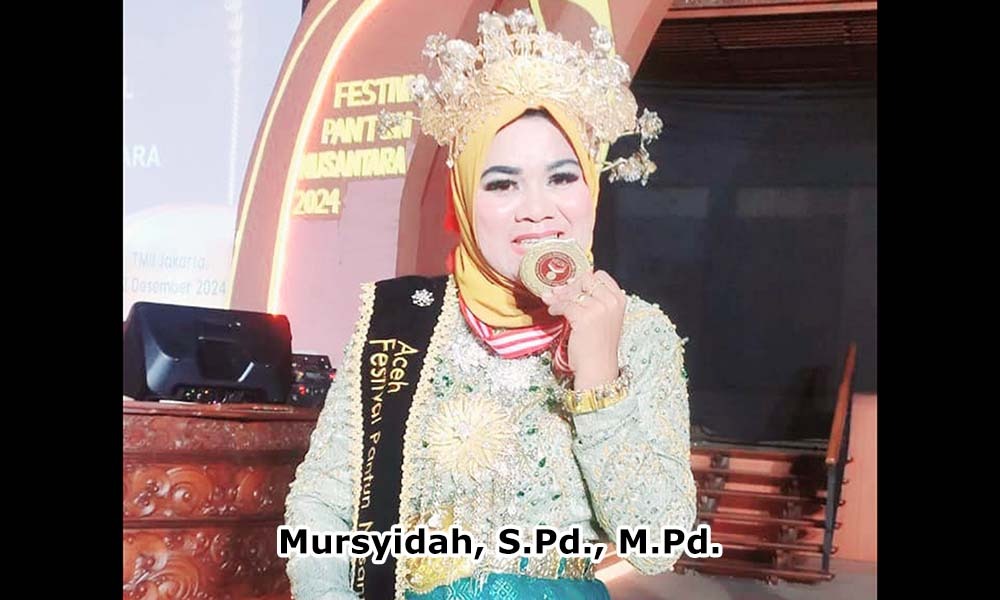 Mursyidah, Pengurus PPWI Pidie, Raih Rekor MURI Se-ASEAN